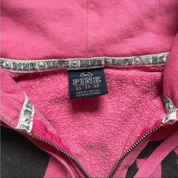 Victoria's Secret Pink zip up hoodie - Picture 4 of 4